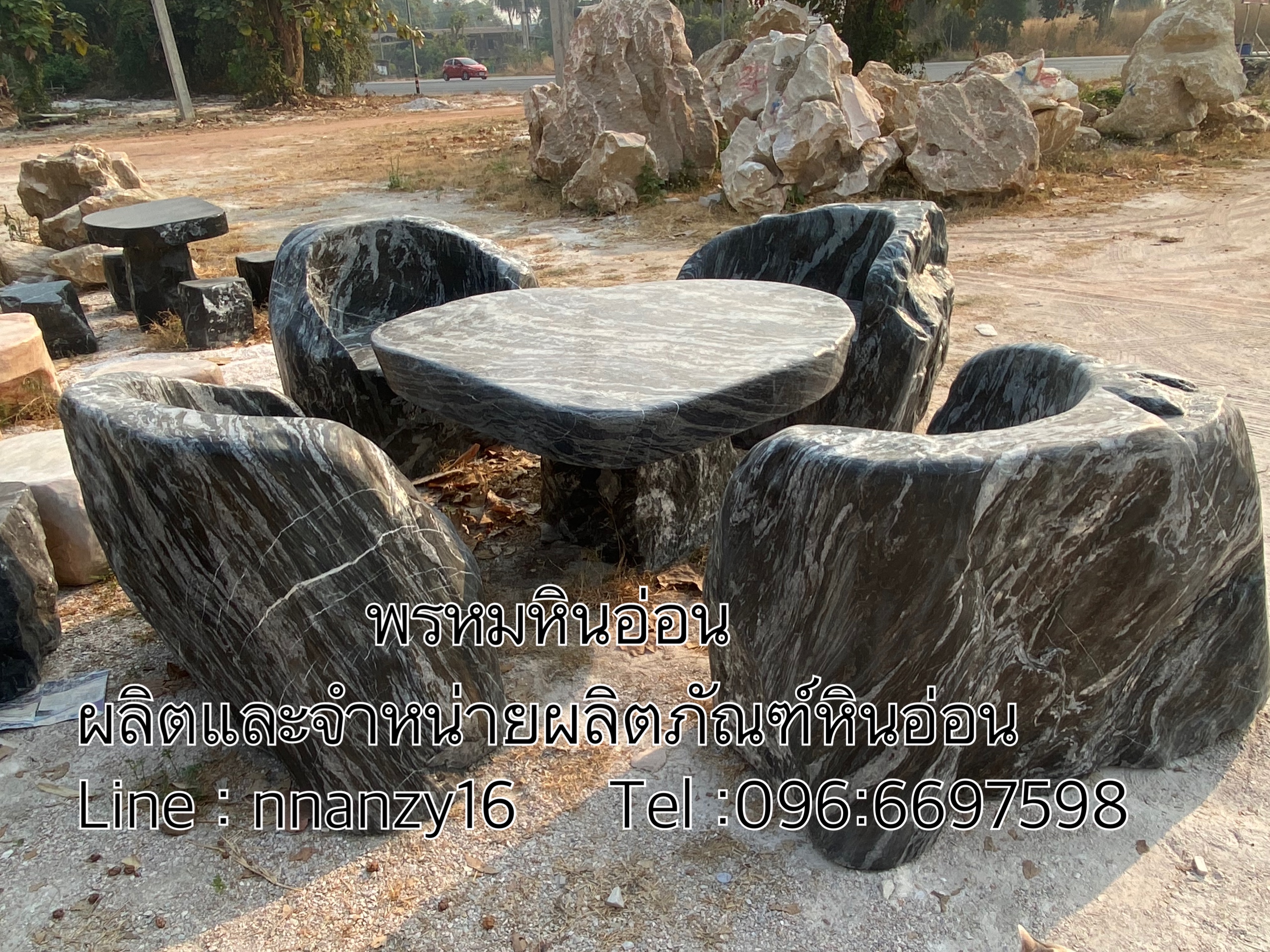 โต๊ะหินอ่อนธรรมชาติ