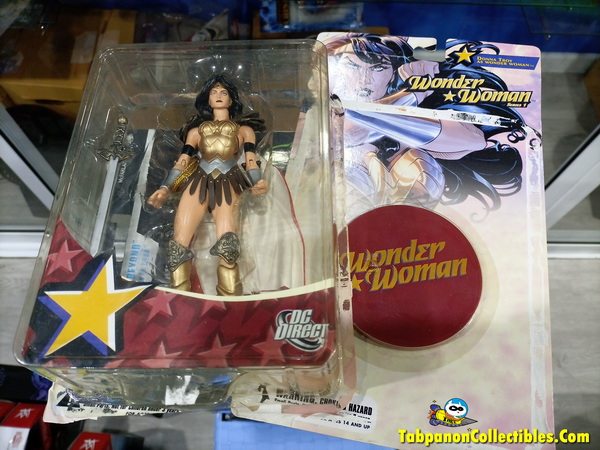[2007.12] DC Direct Wonder Woman Series 1 Donna Troy (สินค้าตำหนิ,พลาสติกหลุดจากกระดาษ)