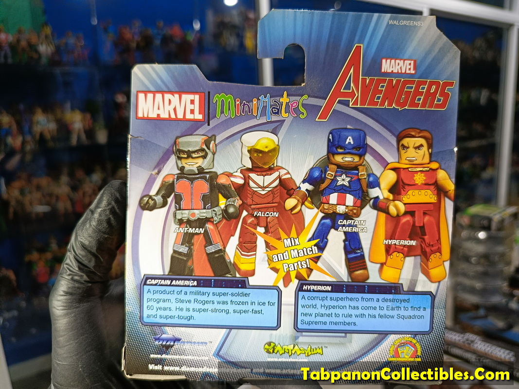Minimates Marvel Walgreen Exclusive Wave 3 Captain America and Hyperion 2-pack