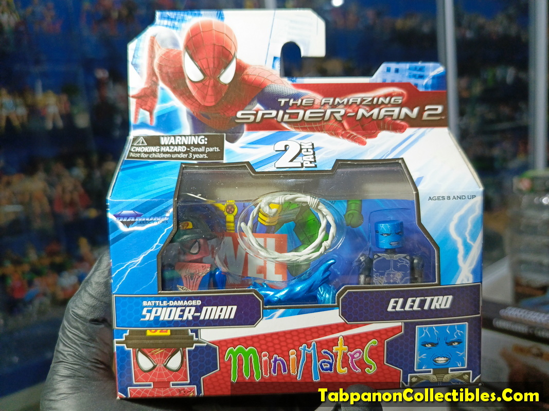 Minimates Marvel Wave 56 The Amazing Spider-Man 2 Battle Damaged Spider-Man and Electro 2-Pack