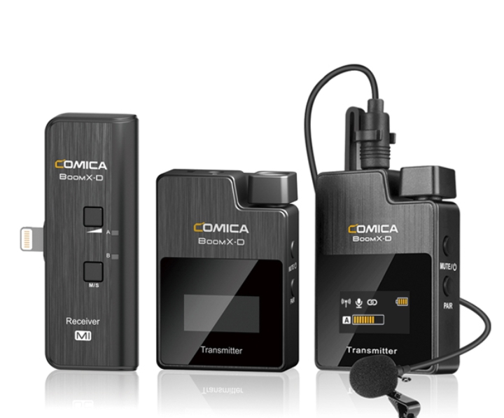 COMICA Audio BoomX-D D2 ไมค์ไวเลส ใช้งานได้ทั้งมือถือและกล้อง