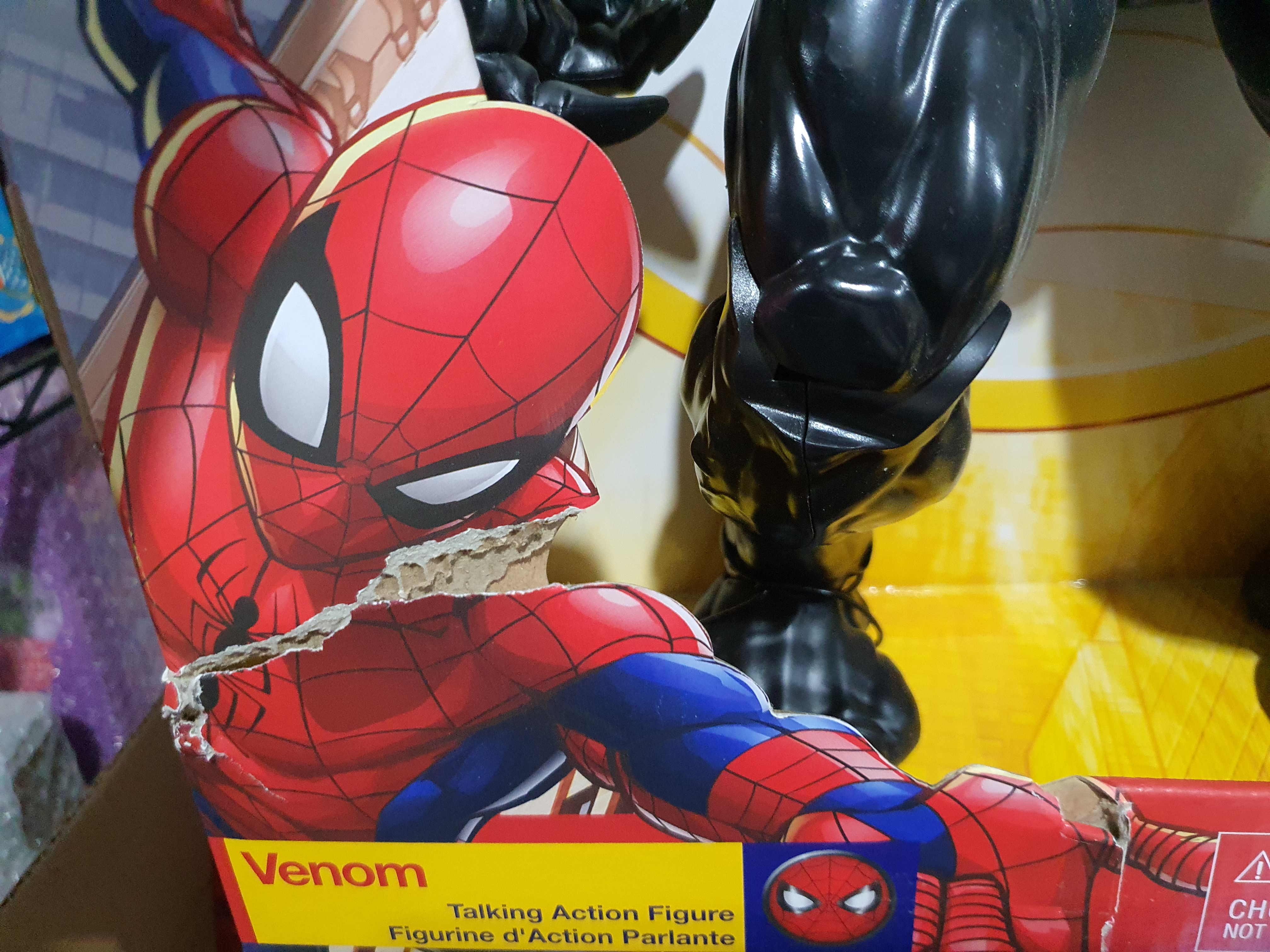 Disney Exclusive Venom Talking 12-Inch Action Figure (Damage Packed) กล่องเยิน