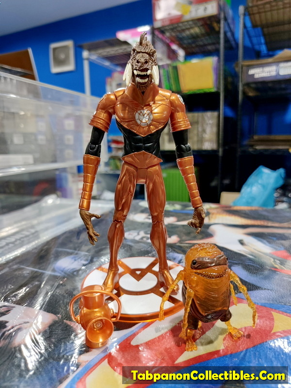 [2010.02] DC Direct Blackest Night Series 3 Orange Lantern Larfleeze (USED)