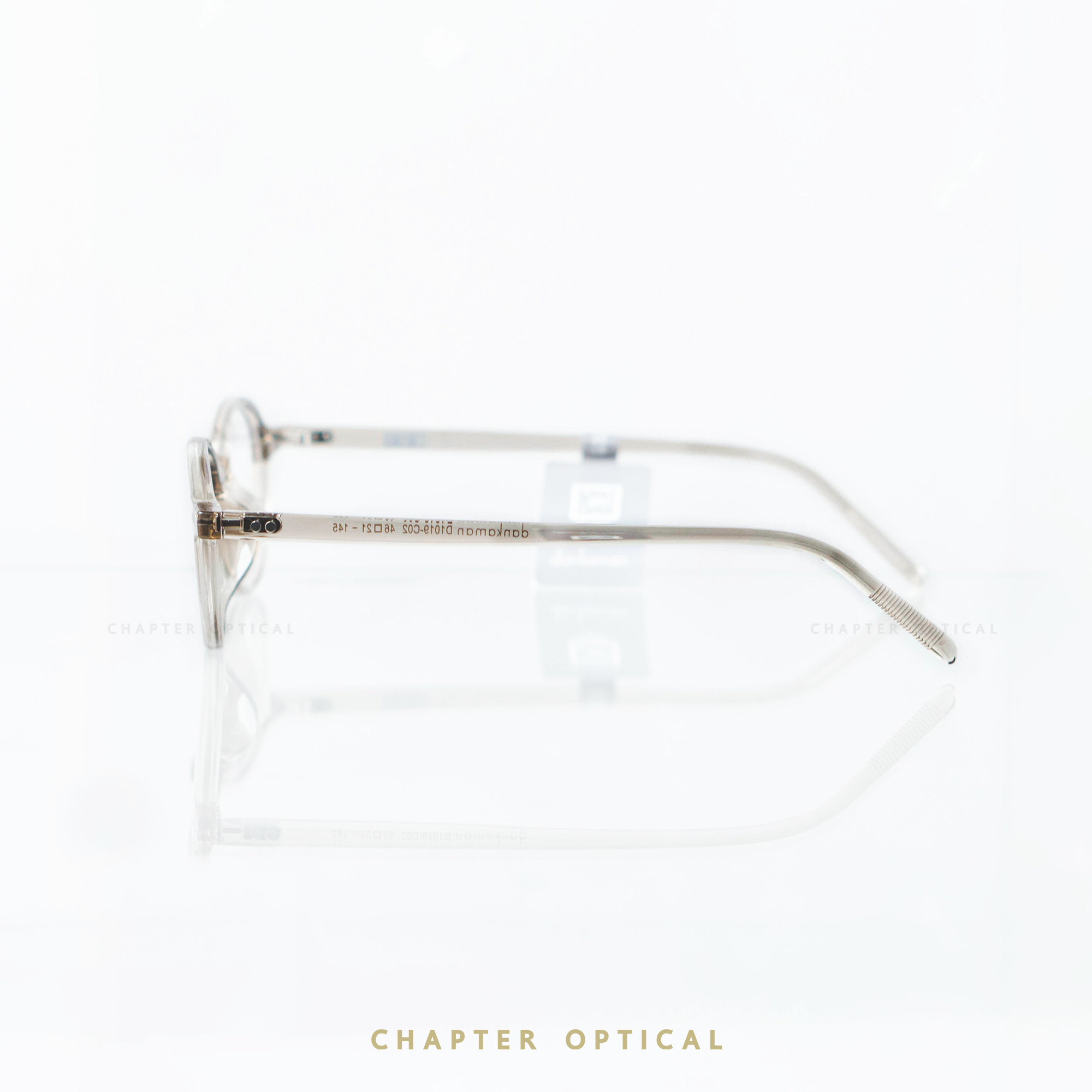 กรอบแว่นDankaman รุ่น D1019-C02 (VINTAGE แต่เบา ด้วยวัสดุ TR90)