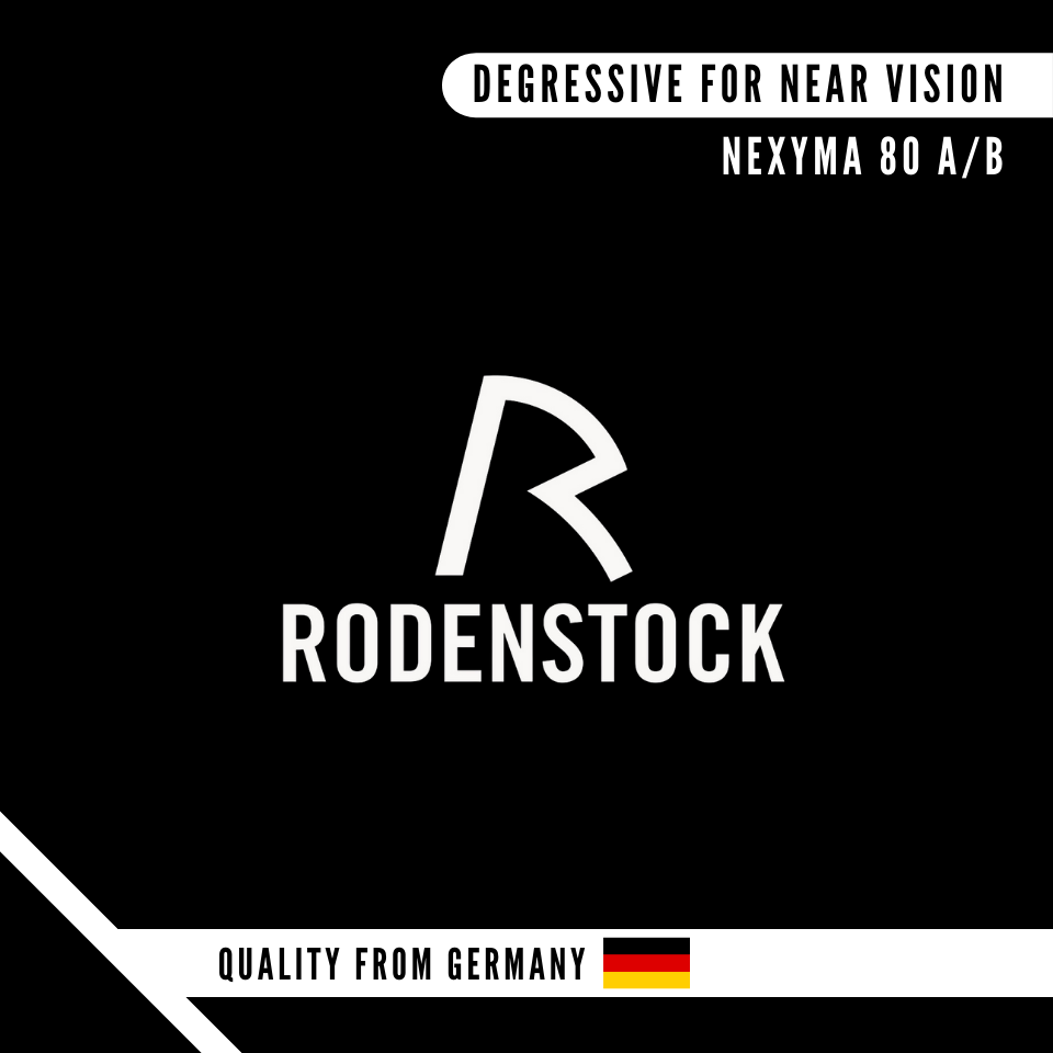 RODENSTOCK NEXYMA 80 A/B เลนส์เฉพาะทางโรเด้นสต๊อก รุ่นเริ่มต้น สำหรับการใช้งานระยะคอมพิวเตอร์
