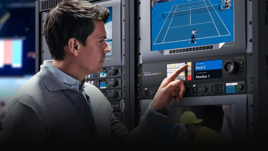 Blackmagic Videohub 120×120 12G