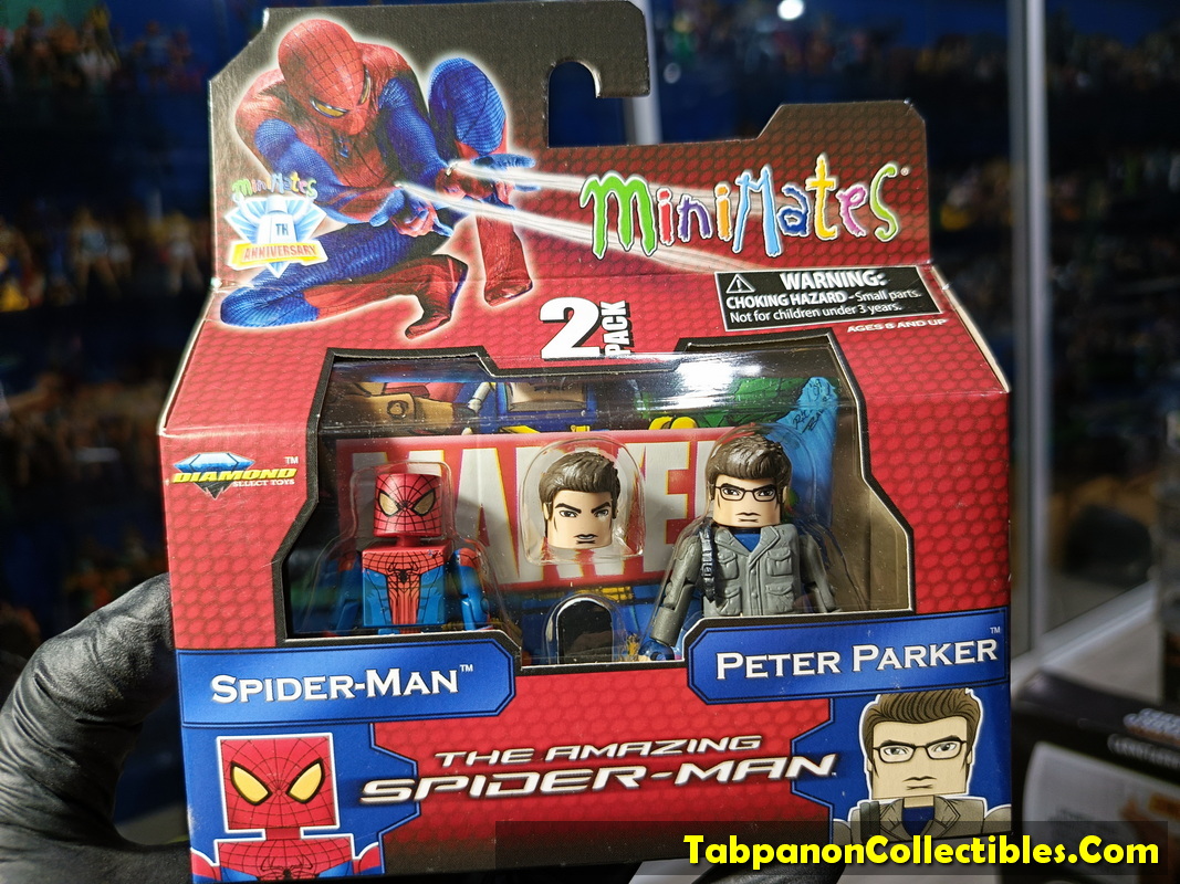 Minimates Marvel Wave 46 The Amazing Spider-Man Spider-Man and Peter Parker 2-Pack