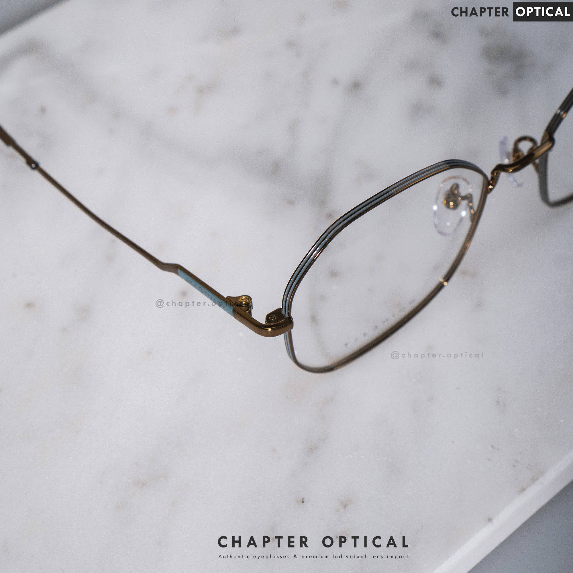 กรอบแว่นตา JILLSTUART รุ่น Trust (JL33011-C1) Titanium