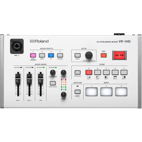 Switcher Roland รุ่น VR-1HD AV Streaming Mixer