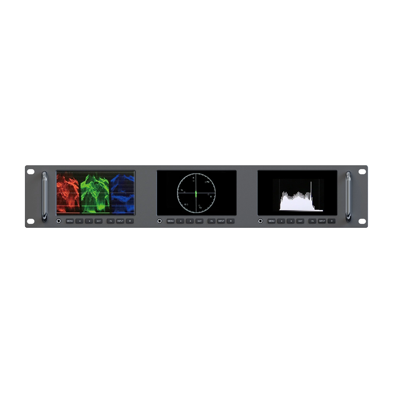 Lilliput RM-503S 3 x 5 inch 2RU rackmount SDI monitor