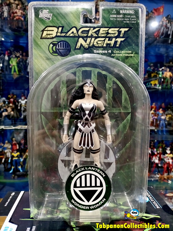 [2010.04] DC Direct Blackest Night Series 4 Black Lantern Wonder Woman Action Figure