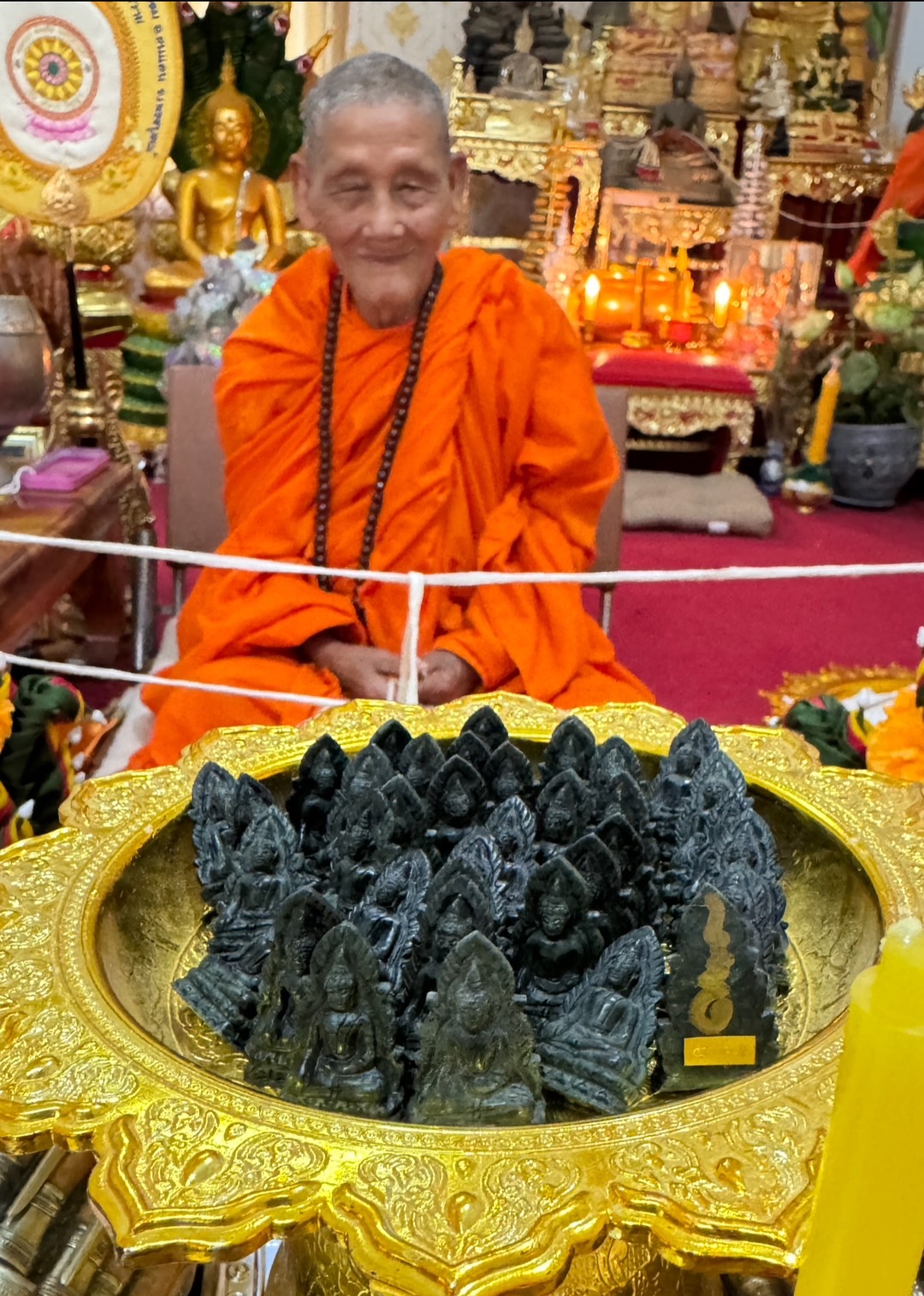 พระพุทธชินราช หยกเขียวแกะ สร้าง 39 องค์ หลวงปู่จันทร์ วัดซับน้อย เพชรบูรณ์