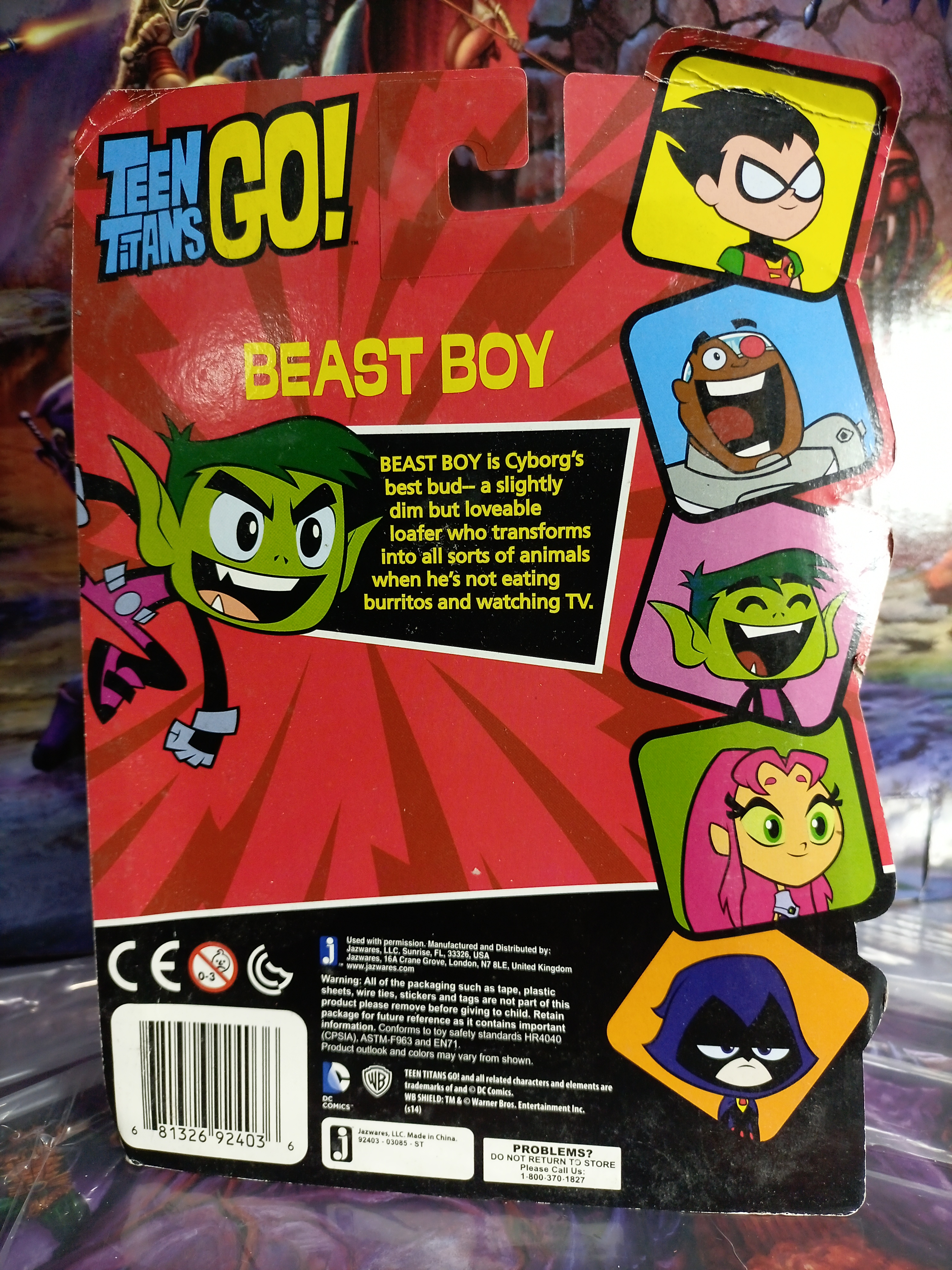 [2014.07] Jazwares Teen Titans Go! Beast Boy 5-Inch Figure