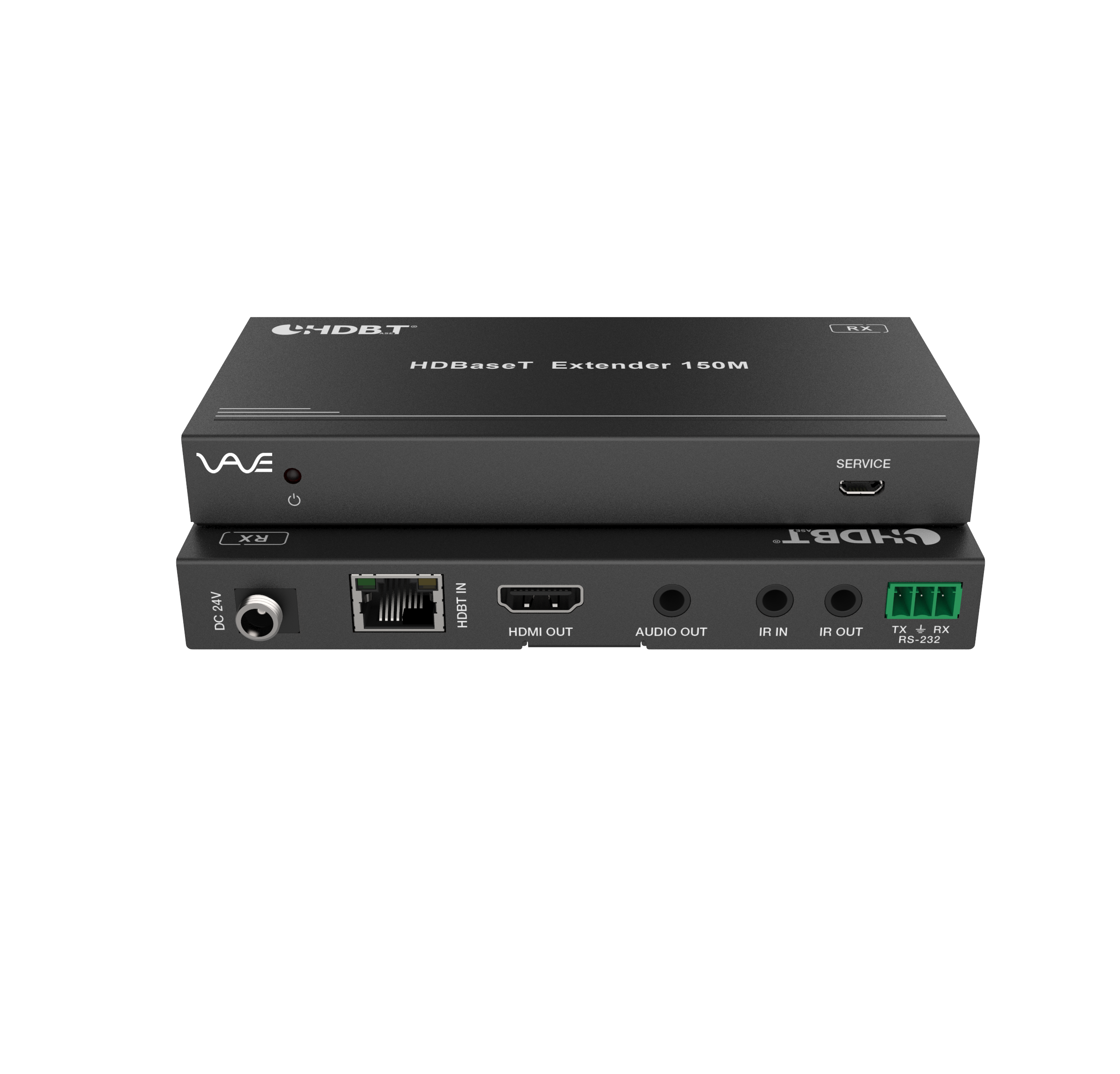 EX-HDBT-120A - VAVE 18 Gbps HDBaseT Extender 150m Full HD ,120m 4K