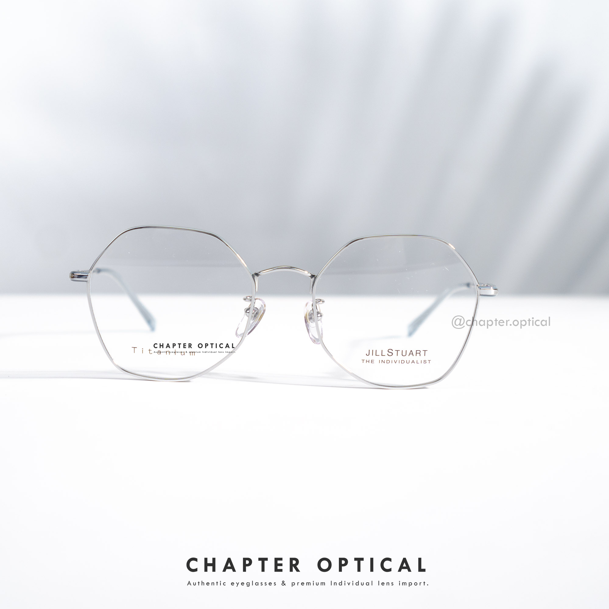 กรอบแว่นตา JILLSTUART รุ่น Versatile (JL33006) สี C05 Titanium