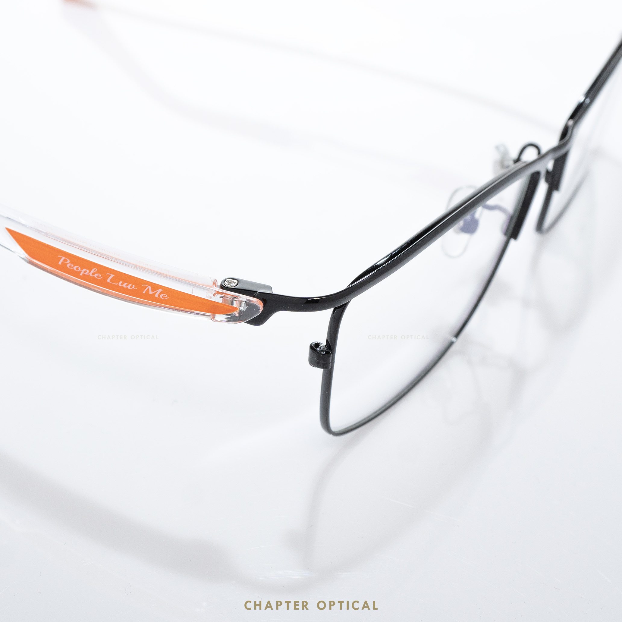 กรอบแว่นตาแบรนด์ PLUME รุ่น P-2975-C2 แบรนด์เกาหลีใต้แท้ สินค้านำเข้า