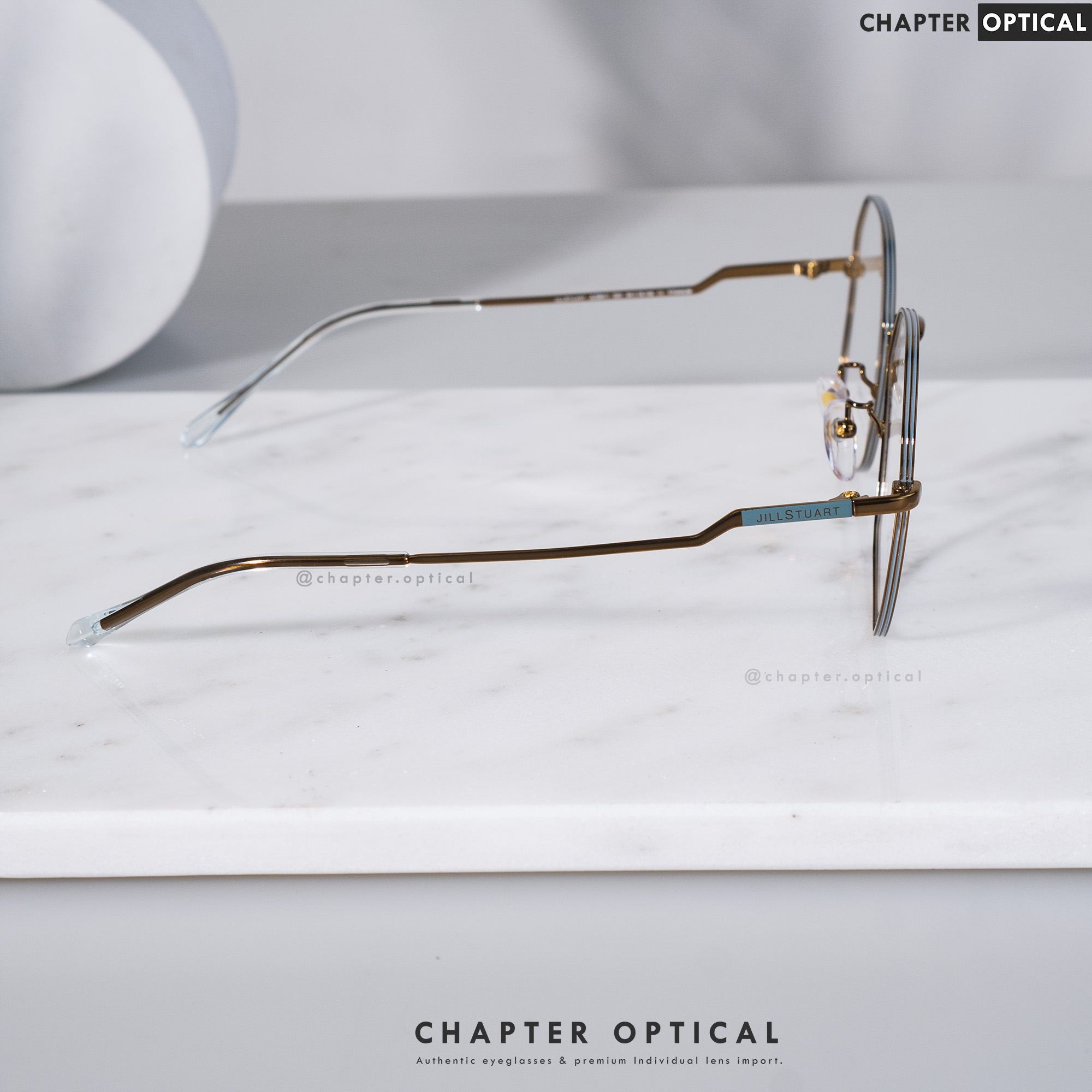 กรอบแว่นตา JILLSTUART รุ่น Trust (JL33011-C1) Titanium