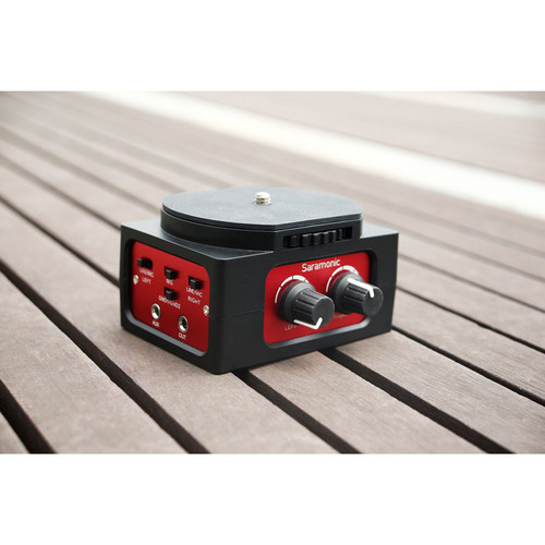 Saramonic SR-AX101- 2-Channel Passive Audio Adapter for DSLR Cameras
