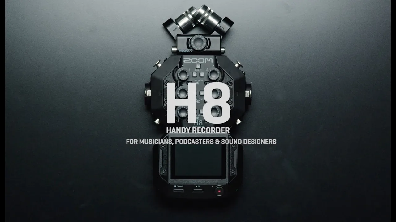 Zoom H8 Handy Recorder 8 Channel Inputs (ประกันศูนย์ไทย)
