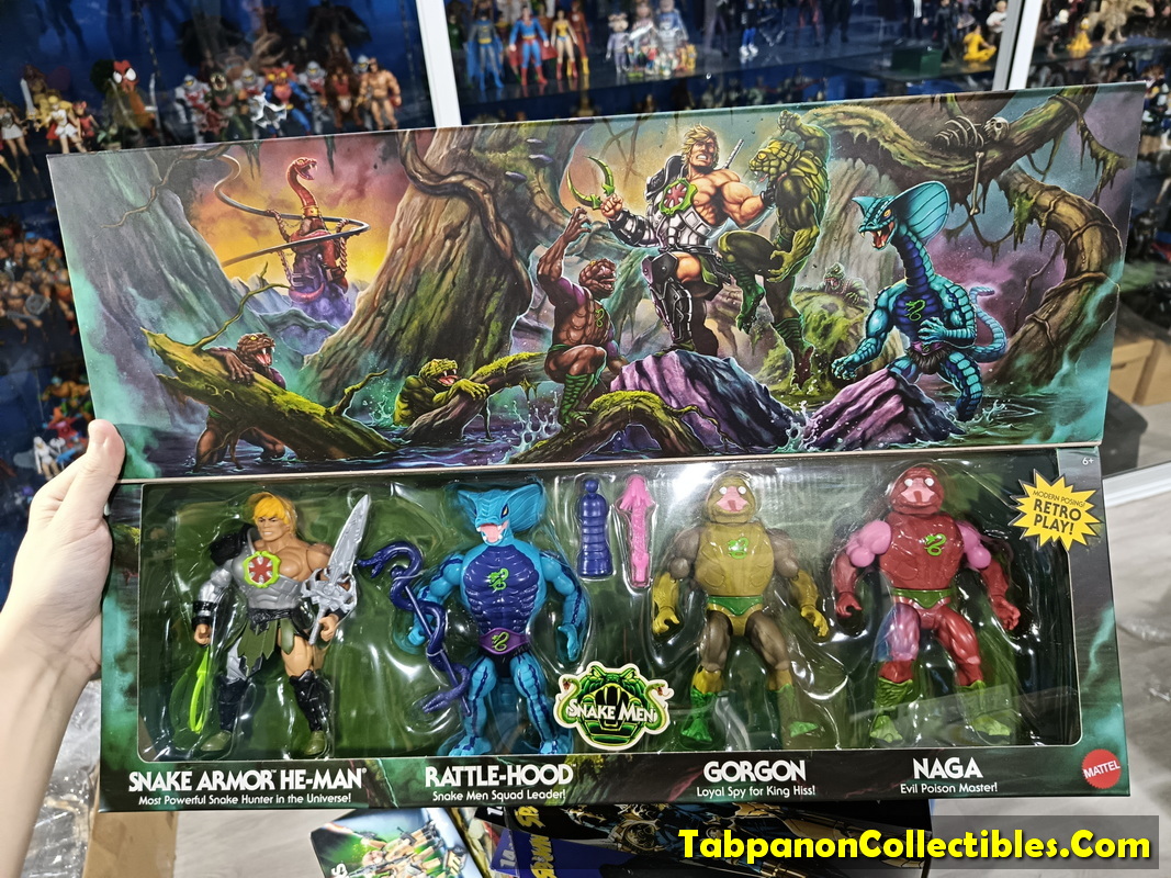 [2023.09] Mattel MOTU Origins Snake Men Action Figure 4-Pack - Exclusive