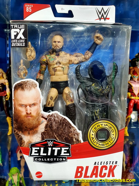 [2021.06] WWE Elite 85 Aleister Black Variant (มีลายที่สนับเข่าขวา) 7-Inch Figure
