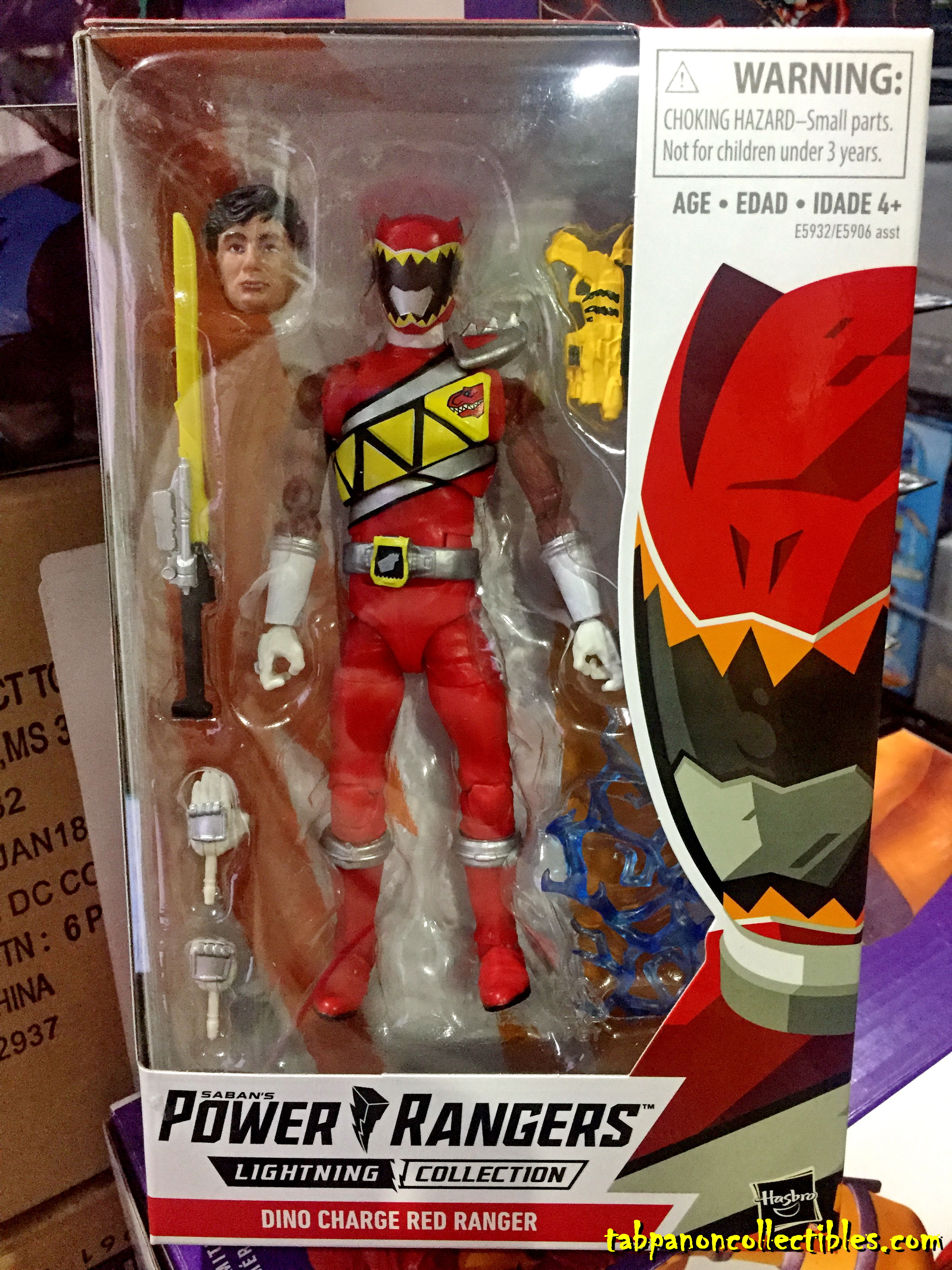 [2019.05] Hasbro Power Rangers Lightning Collection Wave 1 Dino Charge Red Ranger 6-Inch Action Figure