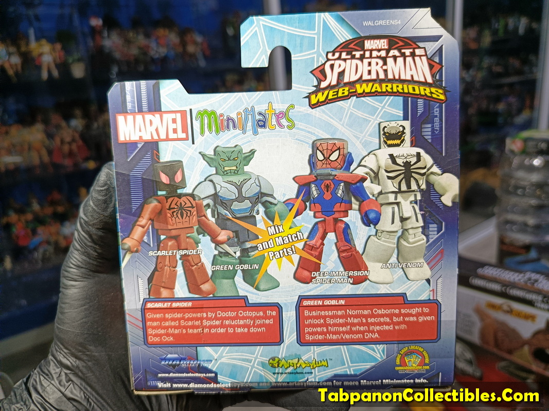 Minimates Marvel Walgreens S4 Scaret Spider and Green Goblin 2-Pack