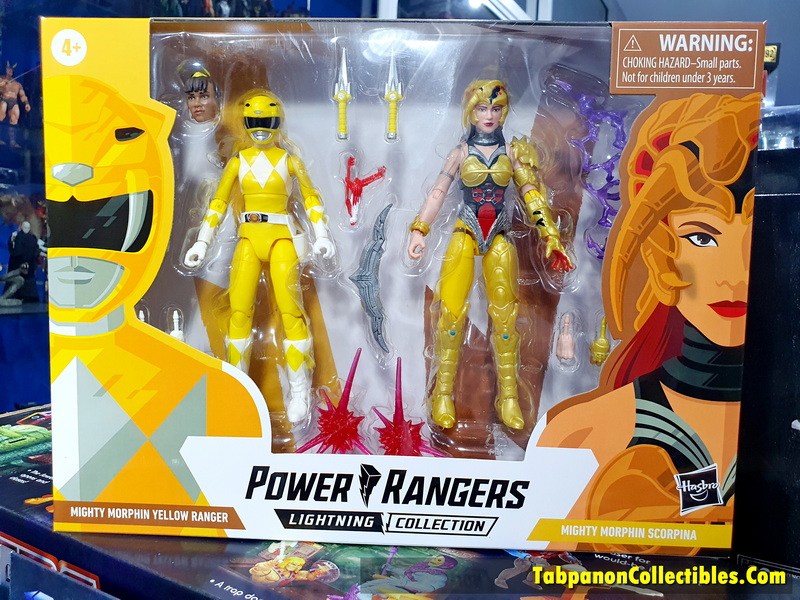 [2022.01] Hasbro Power Rangers Lightning Collection MMPR Yellow Vs. Scorpina 6-Inch Figure 2-Pack