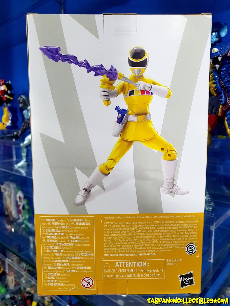 [2020.10] Hasbro Power Rangers Lightning Collection Wave 6 In Space Yellow Ranger 6-Inch Action Figure
