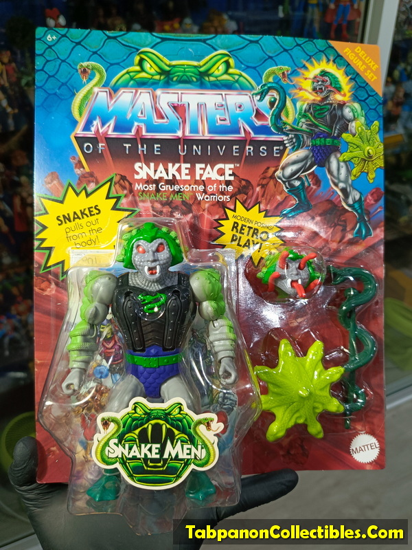 [2023.07] Mattel MOTU Origins Deluxe Snake Face Action Figure
