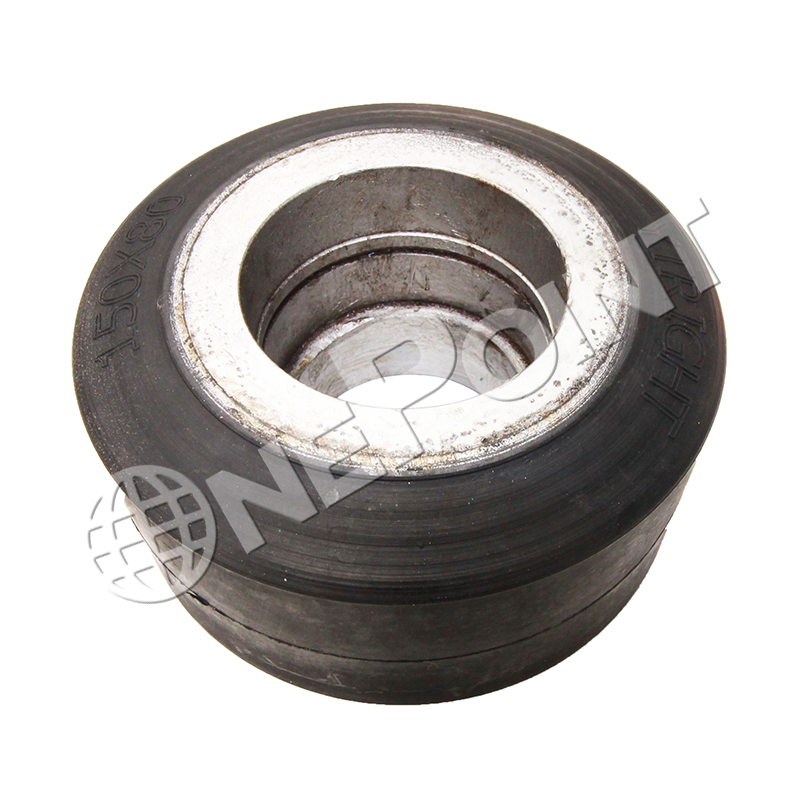 PW11101 RUBBER WHEEL 'CASTER' 152 x 80