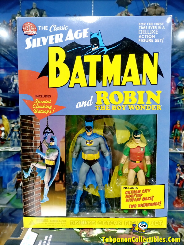 [2003.02] DC Direct Silver Age Batman & Robin Deluxe Action Figure Set