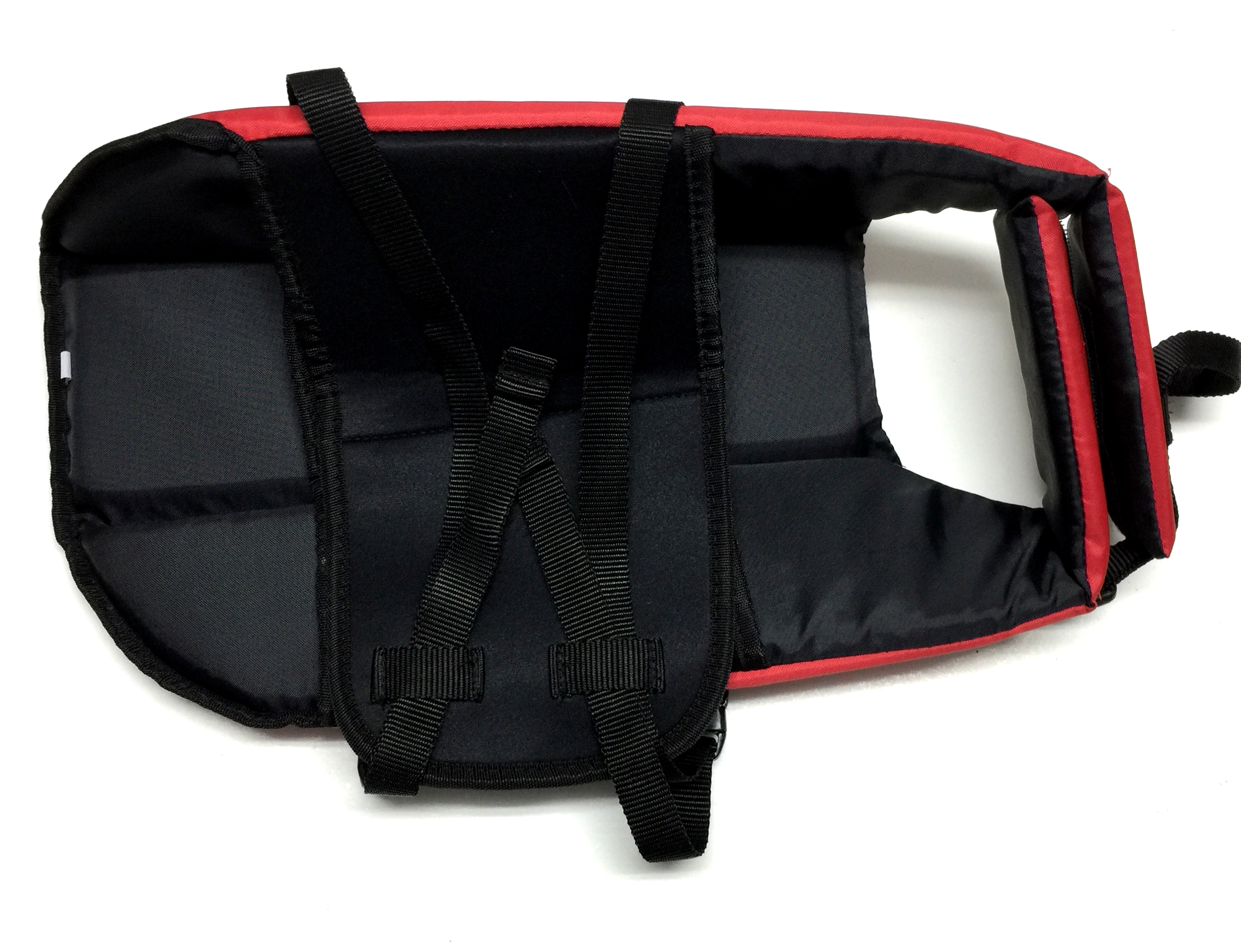 เสื้อชูชีพสำหรับสุนัข สีแดง รับน้ำหนักสูงสุด 20 กก. //No.04