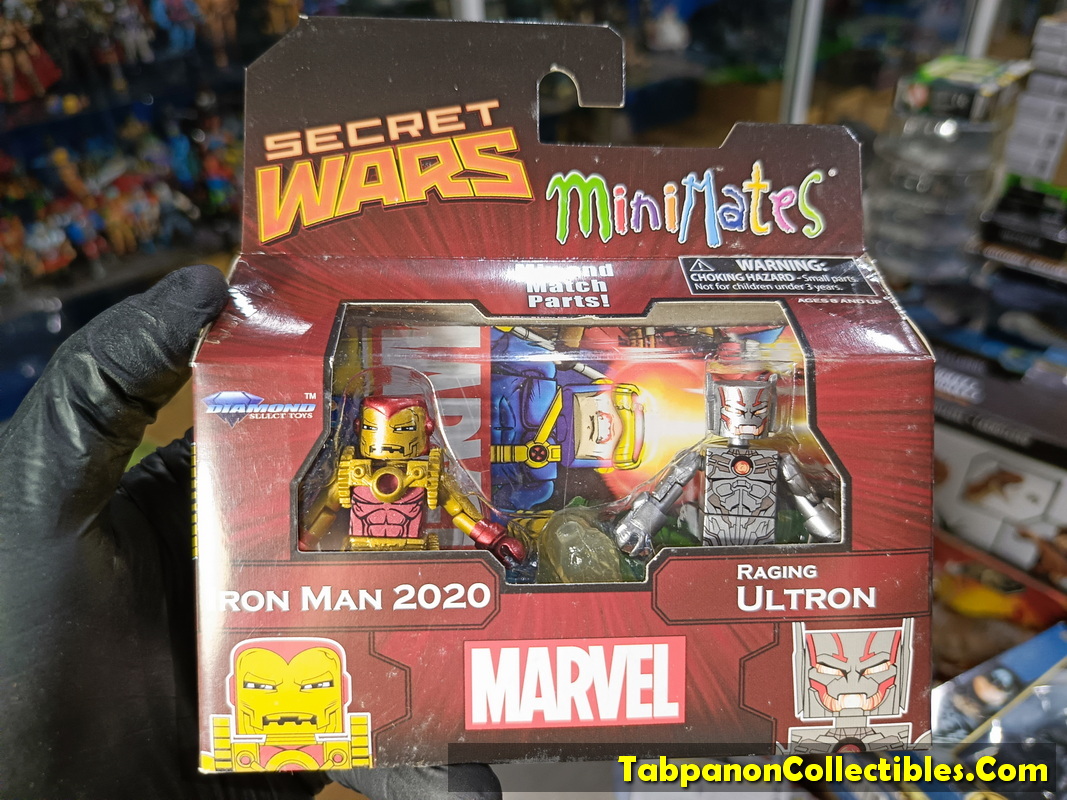Minimates Marvel TRU Exclusive Wave 21 Iron Man 2020 and Raging Ultron 2-Pack