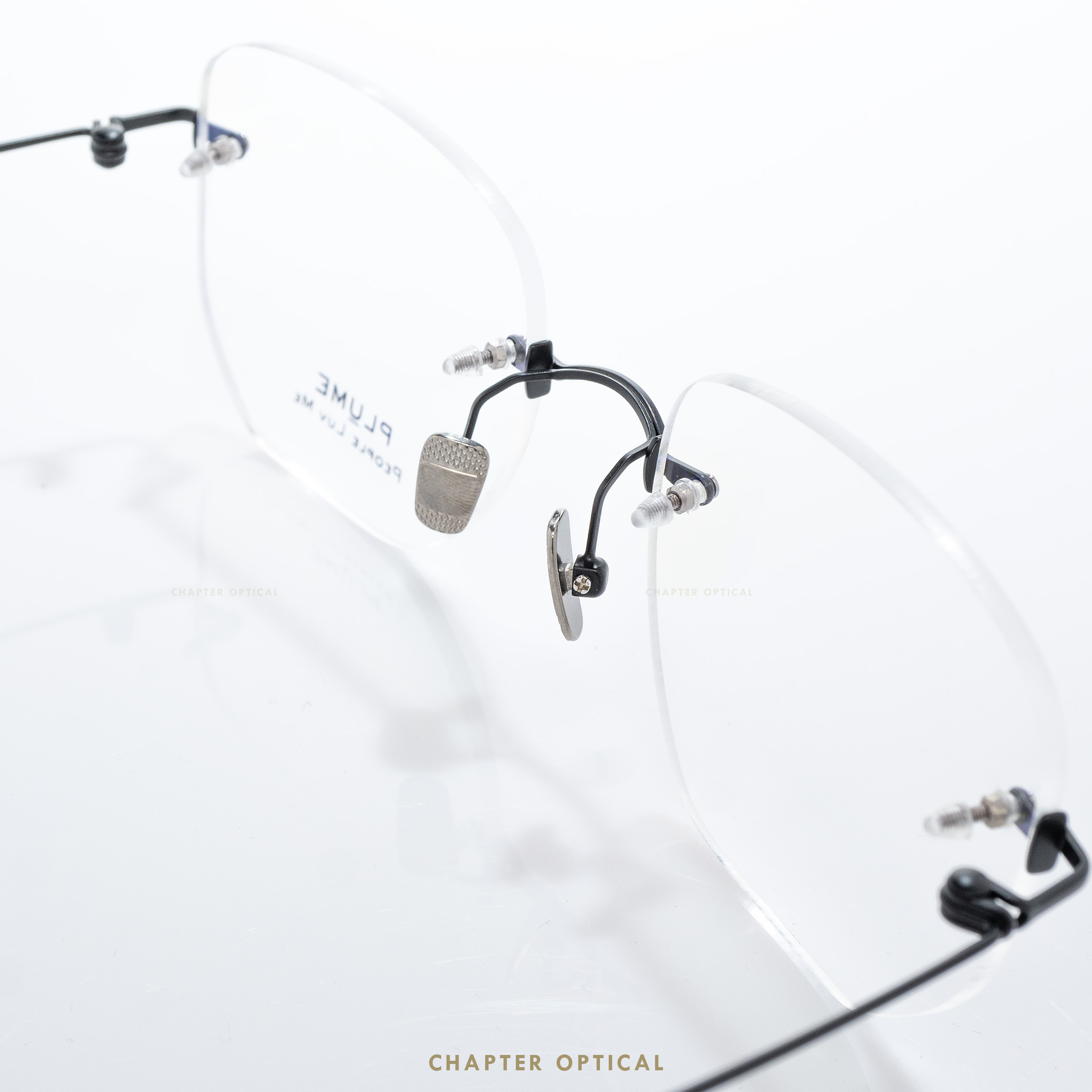 กรอบแว่นตาแบรนด์ PLUME รุ่น P-2978-C1 แบรนด์เกาหลีใต้แท้ สินค้านำเข้า