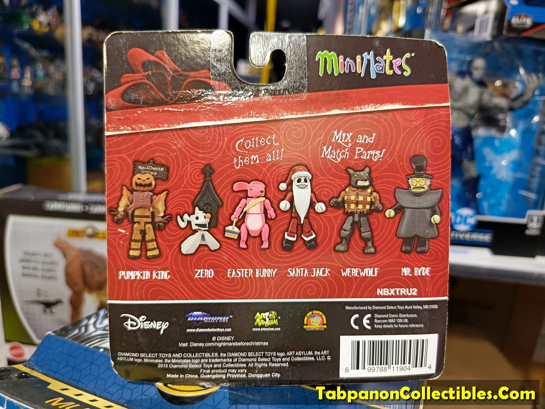 Minimates NBX The Nightmare Before Christmas Mr.Hyde and Wolfman 2-Pack