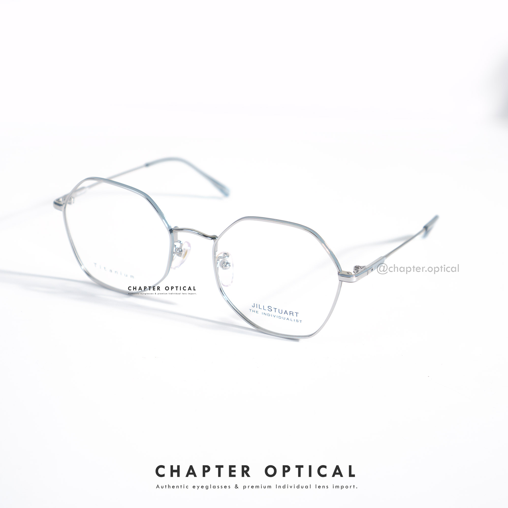 กรอบแว่นตา JILLSTUART รุ่น Versatile (JL33006) สี C05 Titanium