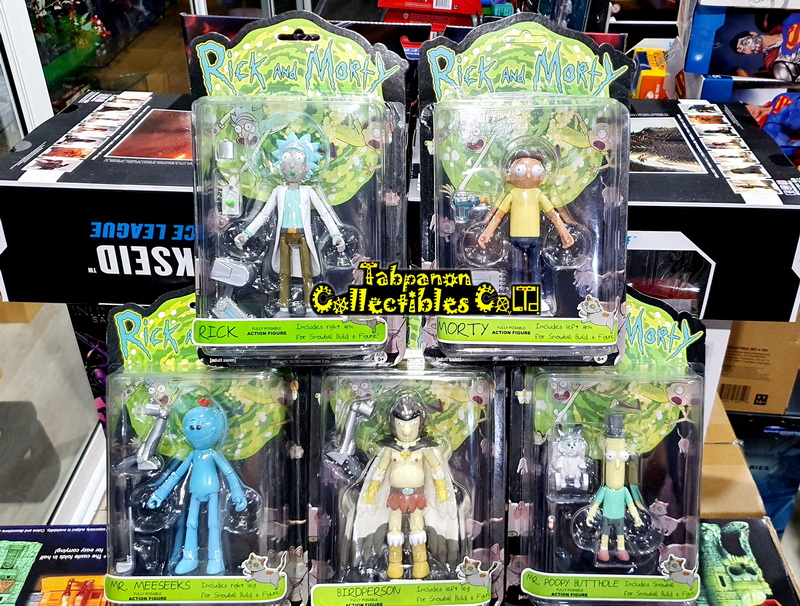 [2017.xx] Funko Rick and Morty Adult Swim Series 1 Build a Figure Snowball in Mech Suit Complete Set (5 of Figures)