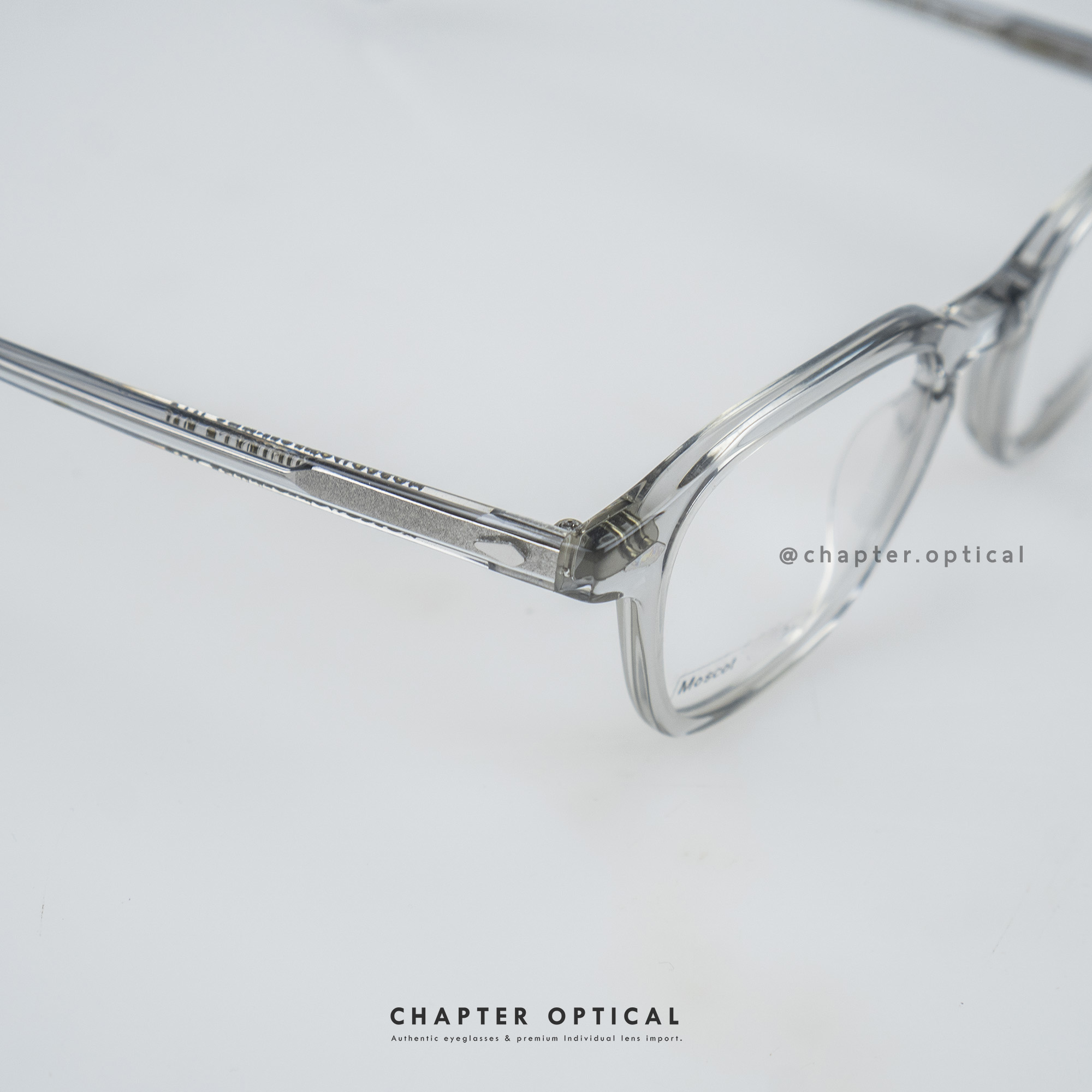 กรอบแว่น MOSCOT รุ่น VANTZ สี LIGHT GREY / Size 50