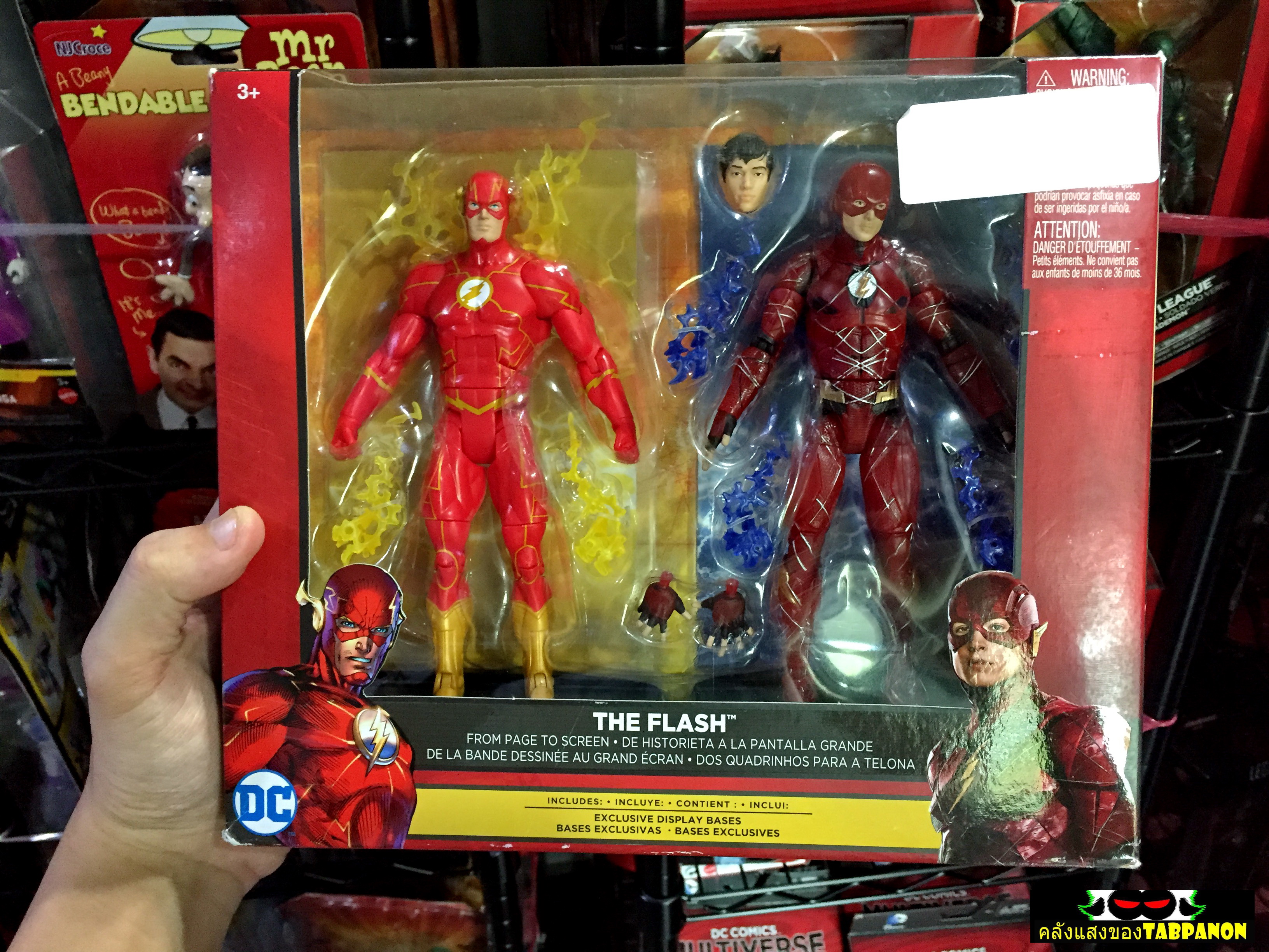 [2017.09] DC Multiverse Justice League Movie Ezra The Flash & Rebirth The Flash 6.5-Inch Figures