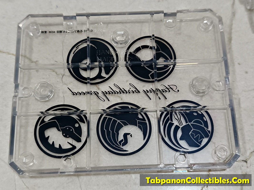 [2010.07] Bandai S.H.Figuarts Kamen Rider OOO Ankh Hand x 2 Base (Greed Logo) - USED