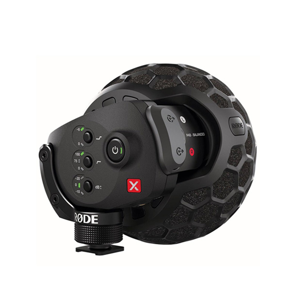 RODE Stereo VideoMic X ไมโครโฟน Shotgun ขนาดเล็ก รับเสียงแบบ Directional Condenser สำหรับกล้อง DSLR