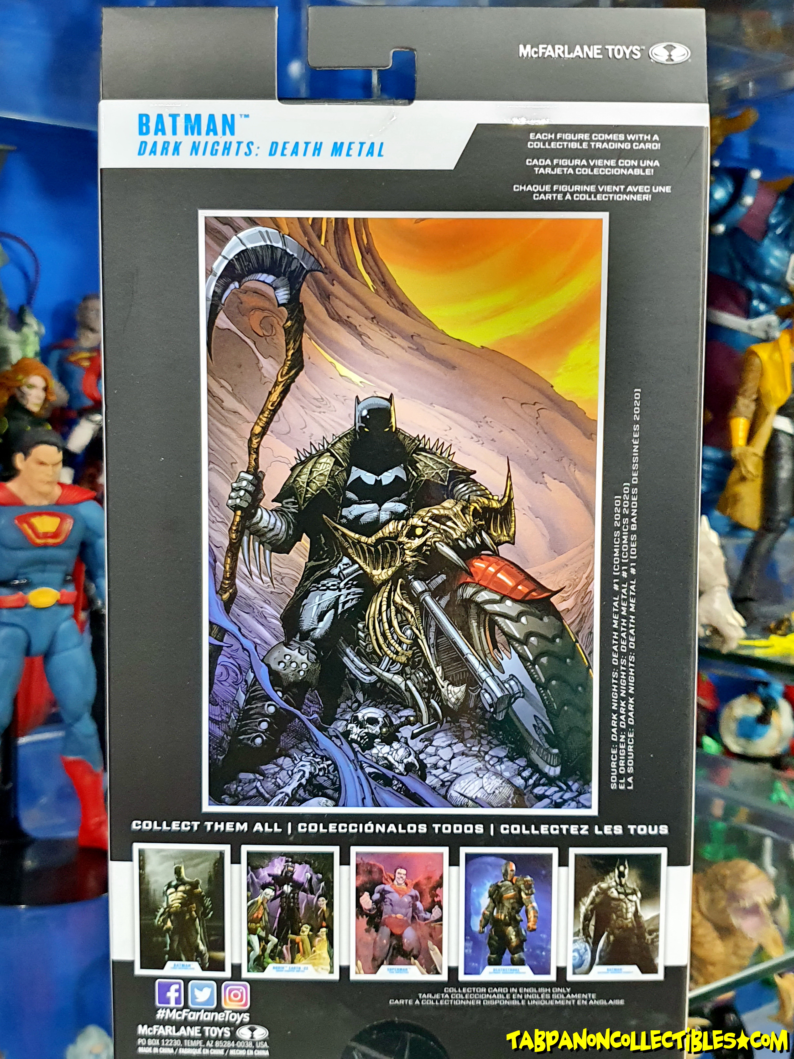 [2021.02] McFarlane DC Multiverse Dark Nights Death Metal Batman 7-Inch Action Figure