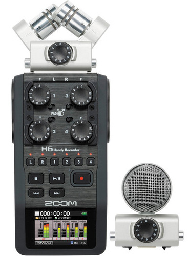 ZOOM H6 เครื่องบันทึกเสียง HANDY RECORDER