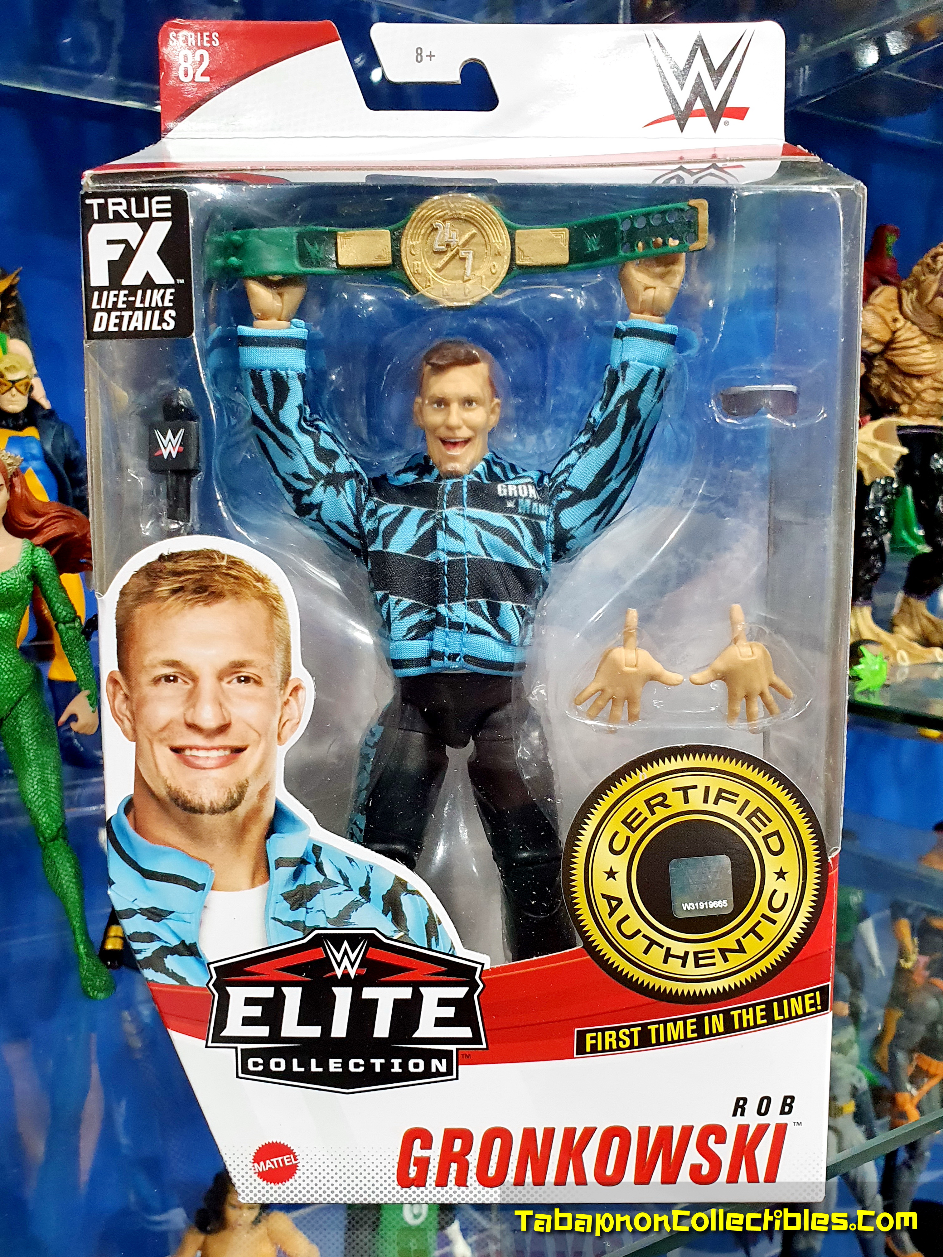 [2021.04] WWE Elite 82 Rob Gronkowski 7-Inch Figure