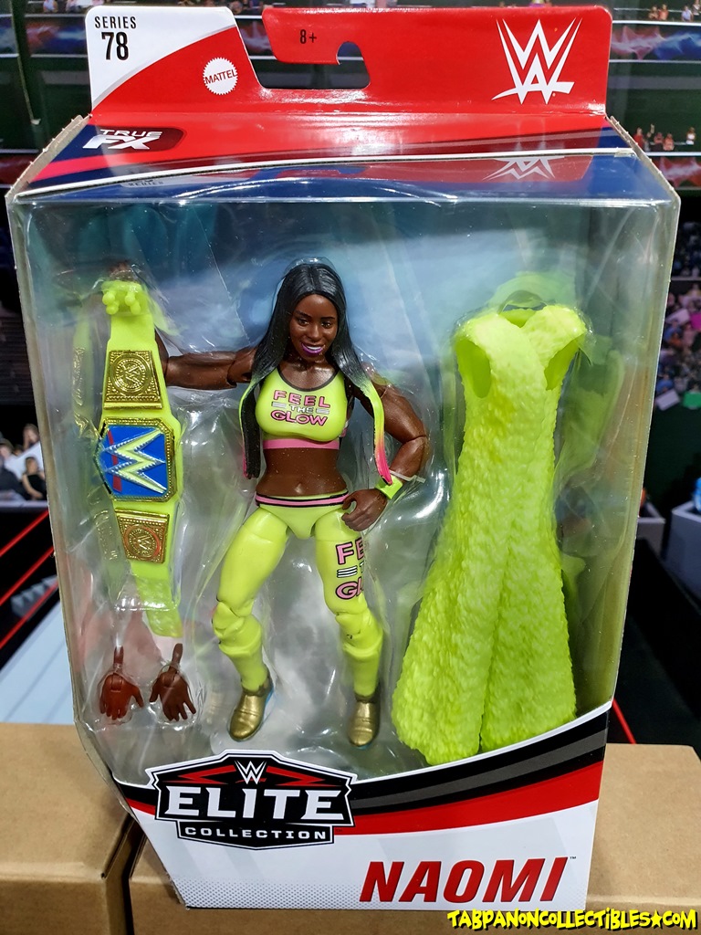 [2020.10] WWE Elte 78 Naomi 7-Inch Action Figure (Glow in The Dark)