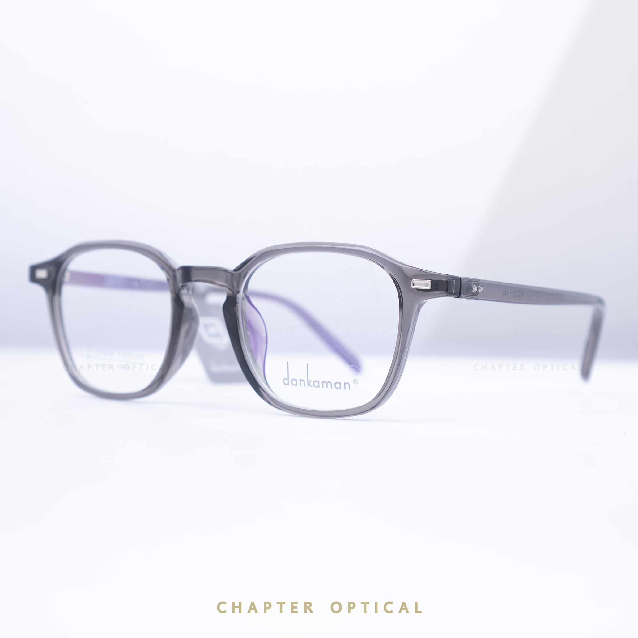 กรอบแว่นDankaman รุ่น D1016-C03 (VINTAGE แต่เบา ด้วยวัสดุ TR90)