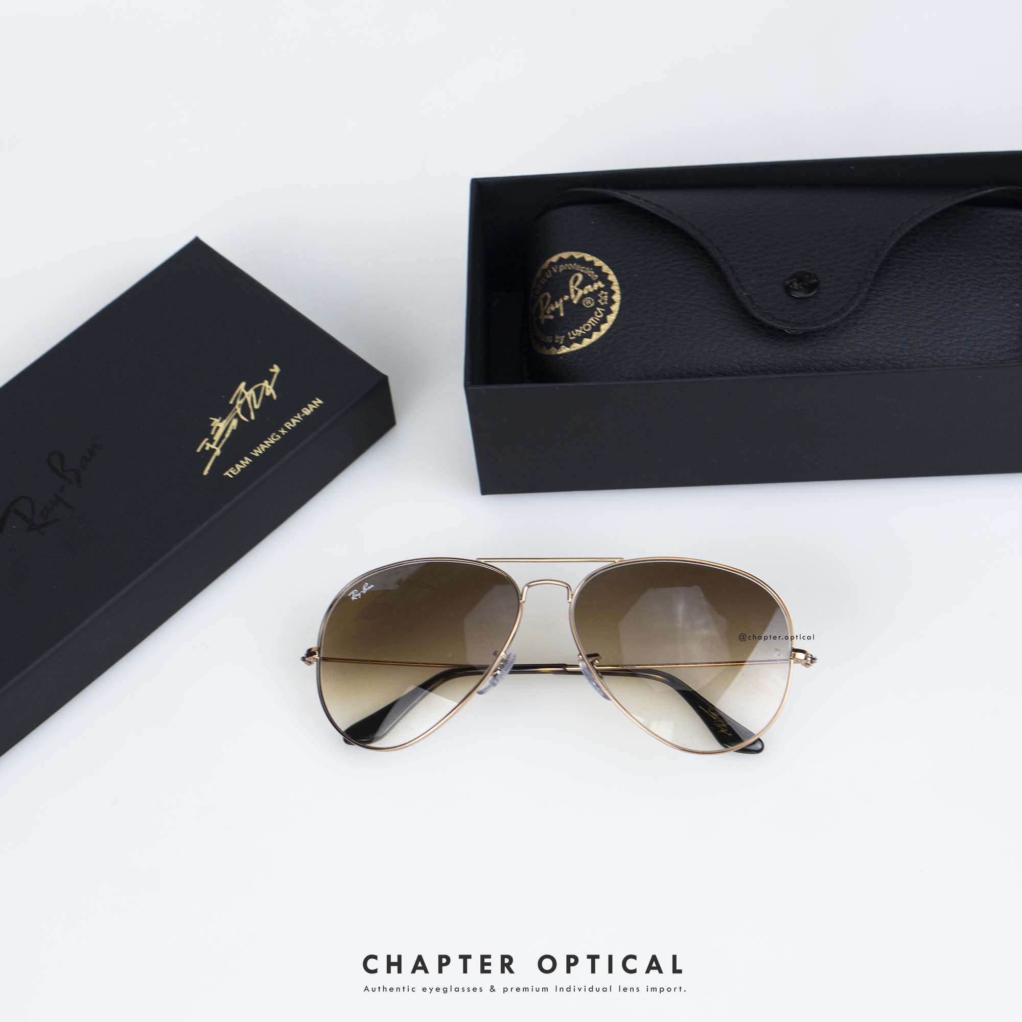 Ray Ban / RB3025-9035/51 (Aviator large matal) 2N