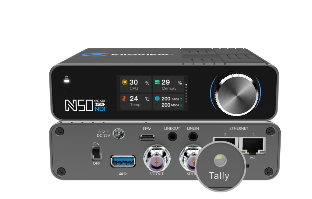 Kiloview N50 : 4K HDMI to NDI Bi-Directional Converter ตัวแปลงสัญญาณวิดีโอ