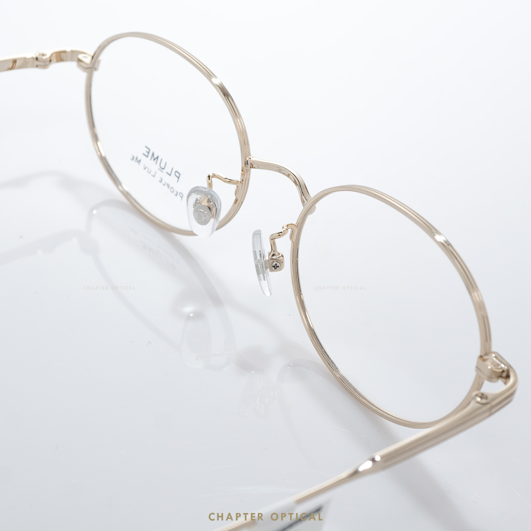 กรอบแว่นตาแบรนด์ PLUME รุ่น P-2980-C3 แบรนด์เกาหลีใต้แท้ สินค้านำเข้า